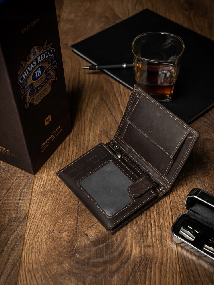 Гаманець чоловічий Buffalo Wild N4-B-MHU BROWN Гаманець чоловічий Buffalo Wild N4-B-MHU BROWN